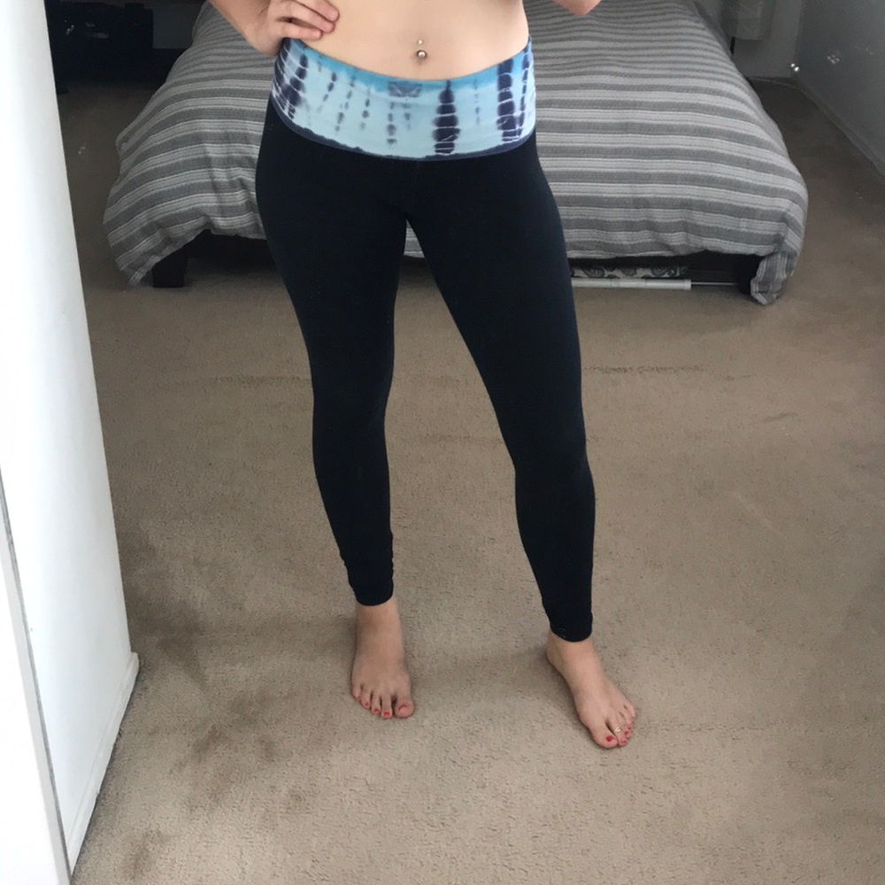 Black Hard Tail Leggings